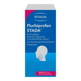 Flurbiprofen STADA 8,75 mg/dosis Spray Anw.Oraal, 15 ml