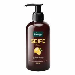 Kneippzeep citroen milde aroma verzorgende zeep, 250 ml
