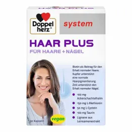 Doppelherz Hair Plus systeemcapsules, 30 stuks