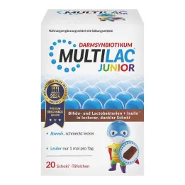 Multilac Synbiotic Junior tabletten, 20 stuks