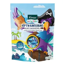 Kneipp naturkind Käptn Kunterbunt kleurrijke badkruimels, 100 g