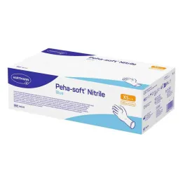 Peha-Soft nitrilblauwe onderzoekshandschoenen niet-steriel pf XS, 150 stuks