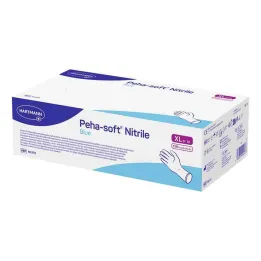 Peha-Soft nitrilblauwe onderzoekshandschoenen niet-steriel pf XL, 150 stuks