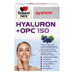 Doppelherz Hyaluron + OPC systeemcapsules, 30 st