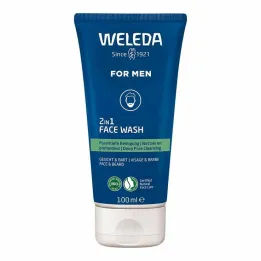 Weleda For Men 2in1 gezichtsreiniger, 100 ml