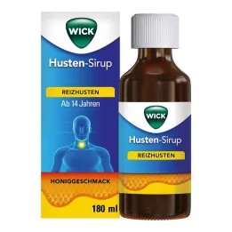 WICK Hoestsiroop voor droge hoest met honing, 180 ml