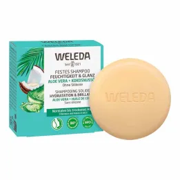 Weleda vaste shampoo vocht &amp; glans, 50 g