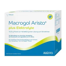 Macrogol Aristo plus elektrolyten 13,72 g Ple, 20 stuks