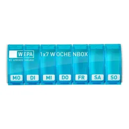 Wepa 1x7 weekdoos UV-bescherming + turkoois, 1 st