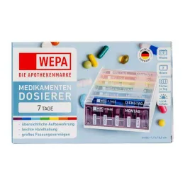 Wepa 7-daags weekblad UV-bescherming + regenboog, 1 st
