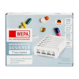 Wepa 7 dagen compact weekmagazine wit, 1 st