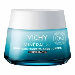 Vichy Mineral 89 crème rijk zonder geur, 50 ml