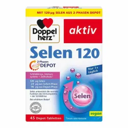 Doppelherz Selenium 120 2-fase depottabletten, 45 st