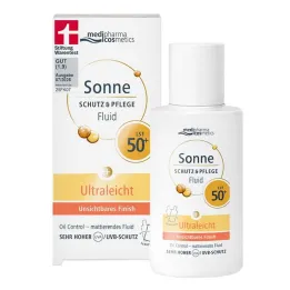 Zonbescherming & verzorgingsvloeistof ultralight LSF 50+, 50 ml