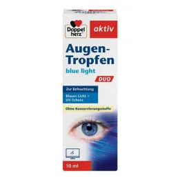 Doppelherz oogdruppels blauw licht duo, 10 ml