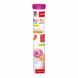 Doppelherz Vitamine B12 + D3 bruistabletten, 15 st