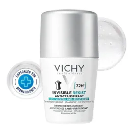 Vichy Deodorant Roll-on 72h Anti-Vlek Onzichtbaar, 50 ml