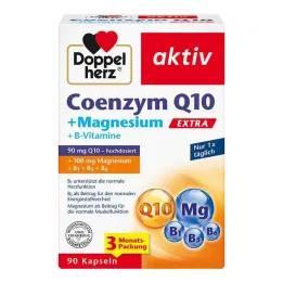 Doppelherz Co-enzym Q10 Extra + Magnesium capsules, 90 st