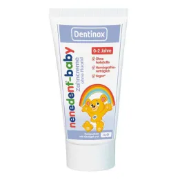 Nenedent-babytandpasta zonder fluoride enkele tube (50 ml)