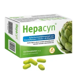 Hepacyn Artisjok Choline filmomhulde tabletten, 120 stuks
