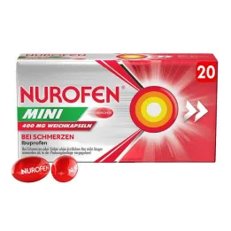 Nurofen Mini 400 mg zachte capsules, 20 stuks