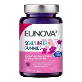 Eunova Schoolhelden Gummies, 60 stuks