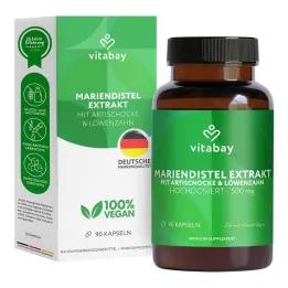 Mariadistelcomplex artisjok + paardenbloemcapsules, 90 stuks