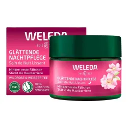 Weleda verzachtende nachtverzorging wilde roos &amp; witte thee, 40 ml
