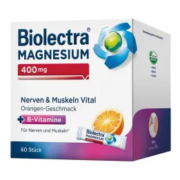 Biolectra Magnesium 400 mg Zenuwen & Spieren Vitaal, 60 st