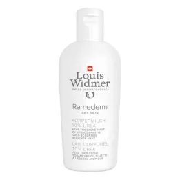 Louis Widmer remederm lichaamsmelk 10% ureum ongeparfumeerd (200 ml)