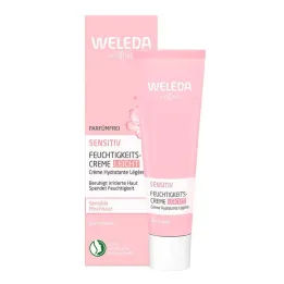 Weleda Sensitiv vochtinbrengende crème lichte amandel, 30 ml