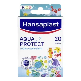 Hansaplast kinderpleisterstrips Aqua Protect, 20 stuks