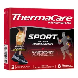 Thermacare Sport warmtebandages, 3 st