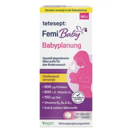Tetesept Femi Baby babyplanning filmomhulde tabletten, 28 st