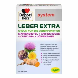 Doppelherz Liver Extra systeemcapsules, 120 stuks
