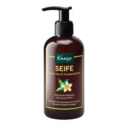 Kneippzeep groene thee &amp; oranjebloesem milde aroma verzorgende zeep, 250 ml