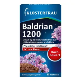Klosterfrau Valeriaan 1200 tabletten, 30 st