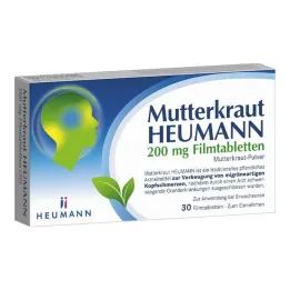 Moederkruid Heumann 200 mg filmomhulde tabletten, 30 stuks