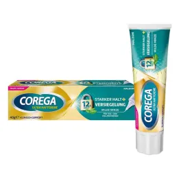 Corega Ultra Kleefcrème Sterke fixatie + afdichting, 40 g