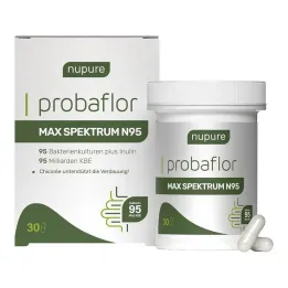 Nupure probaflor Max Spektrum N95 maagsapresistente capsules, 30 stuks