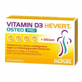 Vitamine D3 Hevert Osteo Pro filmomhulde tabletten, 60 stuks