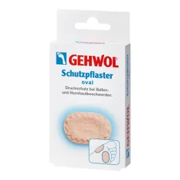 Gehwol beschermpleister ovaal, 4 stuks