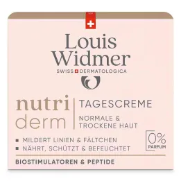 Widmer nutriderm dagcrème zonder P., 50 ml