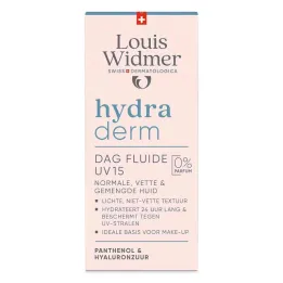 Widmer hydraderm dagvloeistof UV 15 zonder P., 50 ml