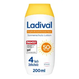 Ladival sensitief & normale huidlotion LSF 50+, 200 ml