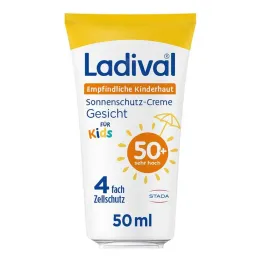 Ladival gevoelige kinderhuidcrème LSF 50+, 50 ml