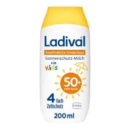 Ladival gevoelige kinderhuidmelk LSF 50+, 200 ml