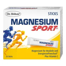 Dr.Böhm Magnesium Sportsticks, 20X1,5 g