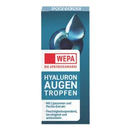 Wepa hyaluronzuur oogdruppels, 10 ml