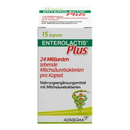 Enterolactis Plus-capsules, 15 stuks